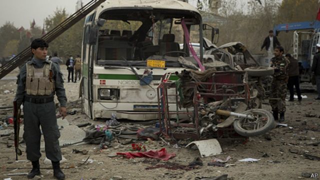 شمار کشته شدگان حمله دیروز در کابل به ۱۳ تن رسید Bbc News فارسی