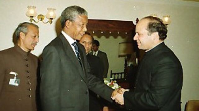 پاکستان کو عظیم رہنما نیلسن مینڈیلا کی میزبانی کا شرف حاصل ہو چکا ہے 