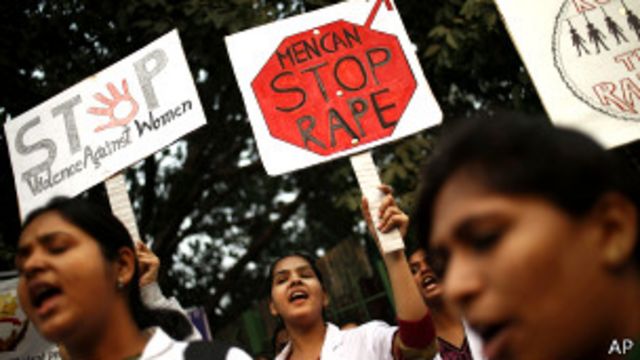 Protes menentang pemerkosaan