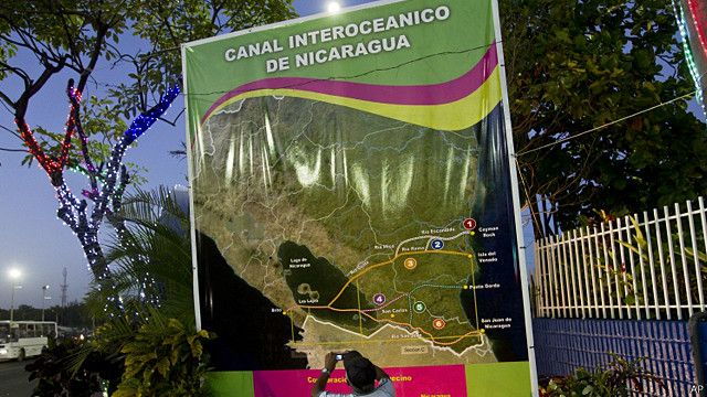 Canal cuja construção deve começar no mês que vem promete ser maior que o Canal do Panamá