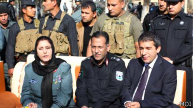یک زن رئیس حوزه اول امنیتی شهر کابل شد Bbc News فارسی