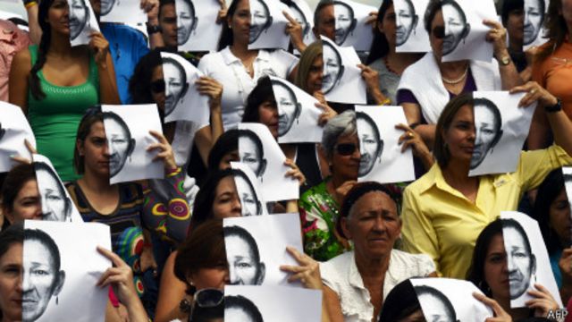Marcha en contra de la inseguridad en Caracas