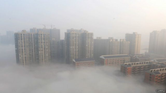 中国长沙雾霾
