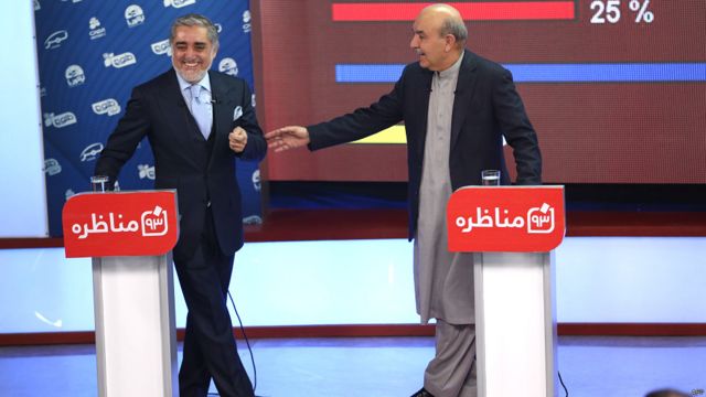 نخستین مناظره نامزدان انتخابات ریاست جمهوری افغانستان Bbc News فارسی
