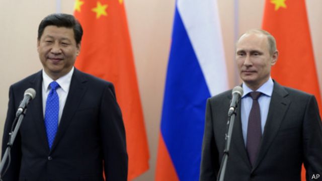 习近平和普京索契冬奥会会晤