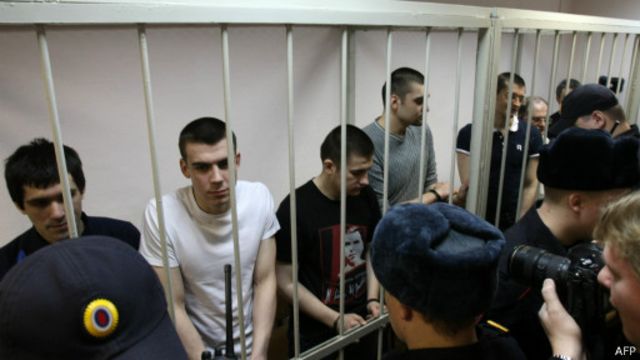 Обвиняемые по "болотному делу"