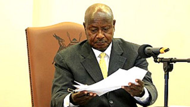 Le Président Y. Museveni