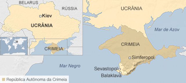 Por Que A Crimeia Se Transformou No Foco Da Tensão Na Ucrânia Bbc