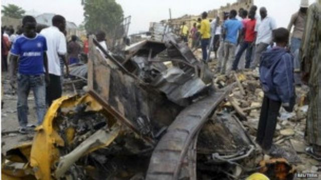 Boko Haram Bam Ya Fashe A Maiduguri Bbc News Hausa