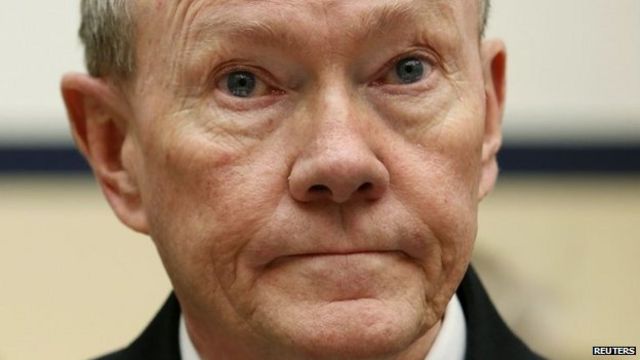 美国参谋长联席会议主席登普西将军