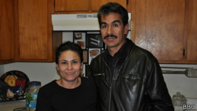 Manuel Fonseca y su esposa, Betsabé