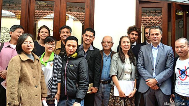 Buổi cà phê nhân quyền tại Hà Nội hôm 20/3/2014