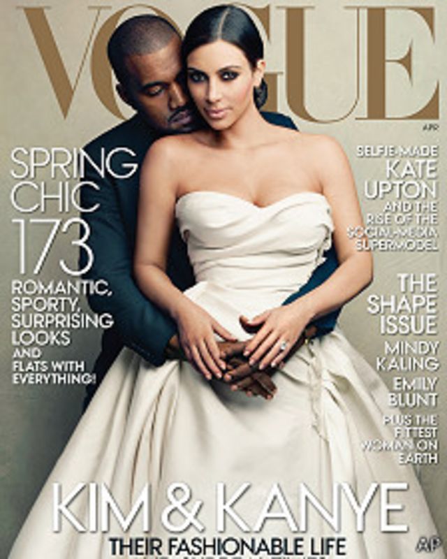 La controvertida portada de Kim Kardashian en la revista Vogue - BBC News  Mundo