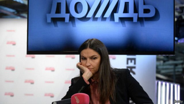 Гендиректор телеканала "Дождь" Наталья Синдеева на пресс-конференции