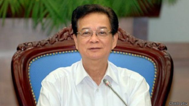 Ông Nguyễn Tấn Dũng chủ trì phiên họp thường kỳ của Chính phủ hôm 1/4