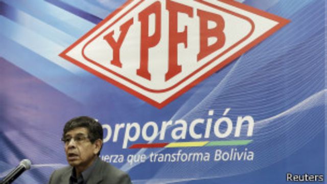 Carlos Villegas, presidente da empresa estatal Yacimientos Petrolíferos Fiscales Bolivianos (Reuters)