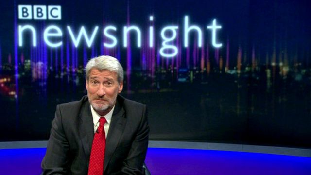 BBC时事节目《新闻之夜》的名主持杰里米•帕克斯曼在一月剃掉大胡子，并说“留胡子太2013了。”