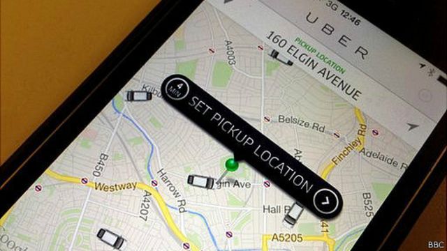 Pengemudi taksi di Eropa protes Uber - BBC News Indonesia