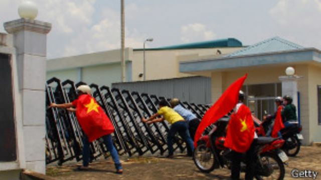 Đã xảy ra biểu tình bạo lực ở Đồng Nai