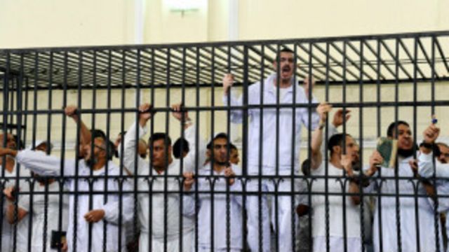 تم القاء القبض على حوالي 16  الف شخص على الأقل منذ عزل مرسي 