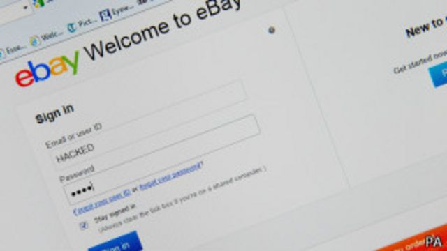 Página de eBay
