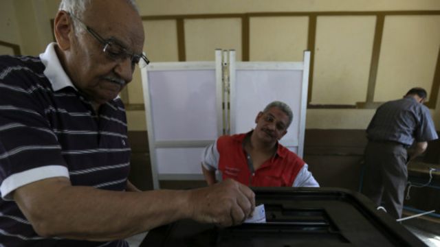 埃及民眾於5月26日和27日兩天投票