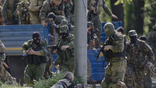 Серед сепаратистів на Донбасі є російські бойовики та чеченці, пишуть іноземні видання 