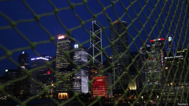 香港金融区(10/06/2014)