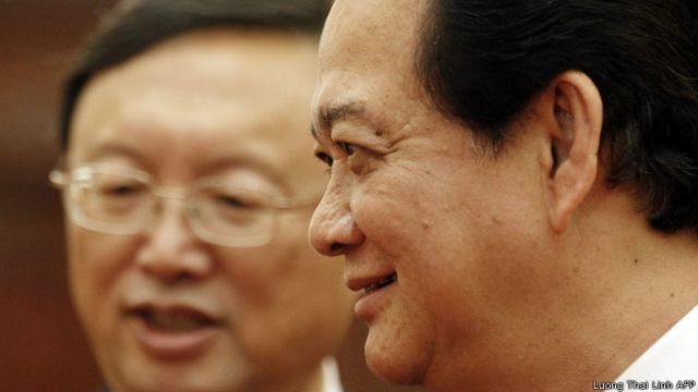 Ông Nguyễn Tấn Dũng gặp gỡ ông Dương Khiết Trì