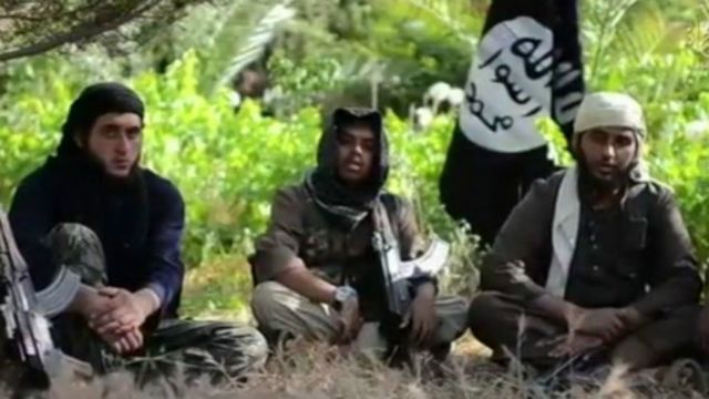 ناصر مثني أحد البريطانيين الذين ظهروا في شريط فيديو يدعون فيه إلي الجهاد