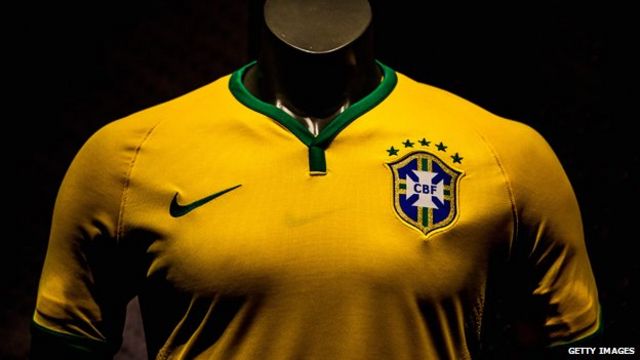 قميص البرازيل الأصفر