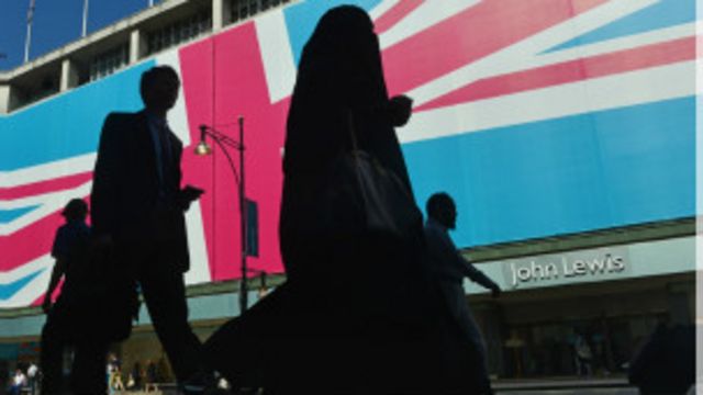 امراة مسلمة في لندن