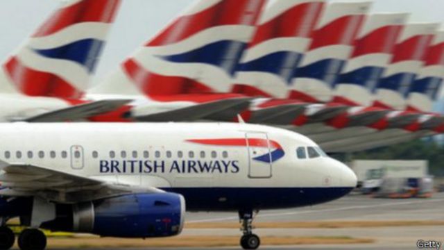 British Airways señaló que algunos clientes podrian verse obligados a cambiar su reservación.
