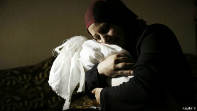 كان بين ضحايا الهجمات الإسرائيلية على غزة الكثير من الأطفال