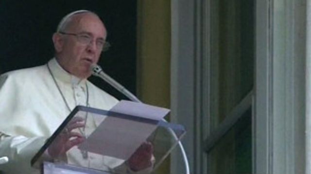 Papa Francis ati ntihakwiye kuba intambara
