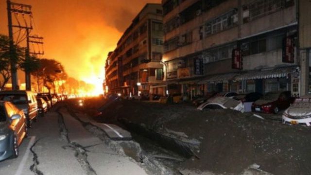 Ledakan gas di Taiwan, 22 tewas - BBC News Indonesia
