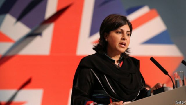 الوزيرة اعتبرت موقف الحكومة البريطانية  من أزمة غزة 