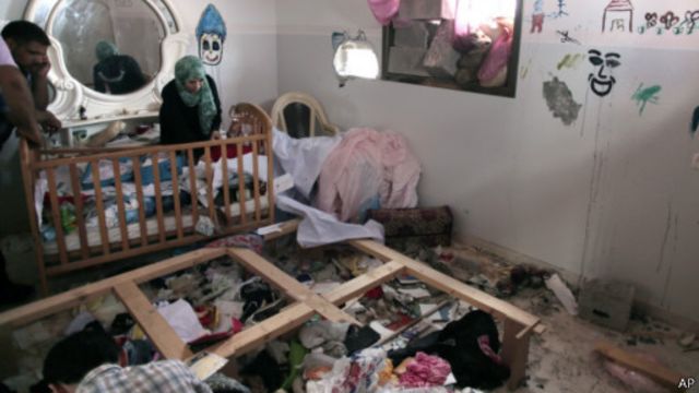 القصف الإسرائيلي على غزة خلف دمارا شاملا. 