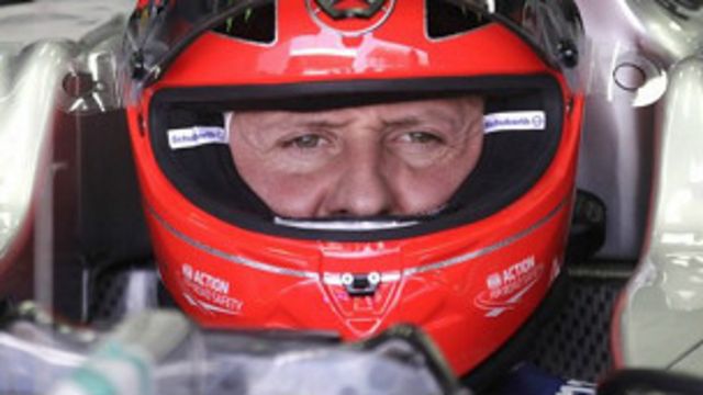 Michael Schumacher yakomeretse mumutwe mu mpera z'umwaka uheze