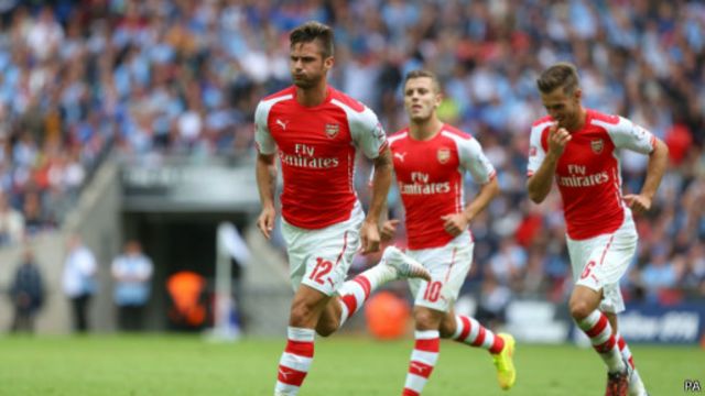 Arsenal Rebut Trofi Community Shield Bbc News Indonesia
