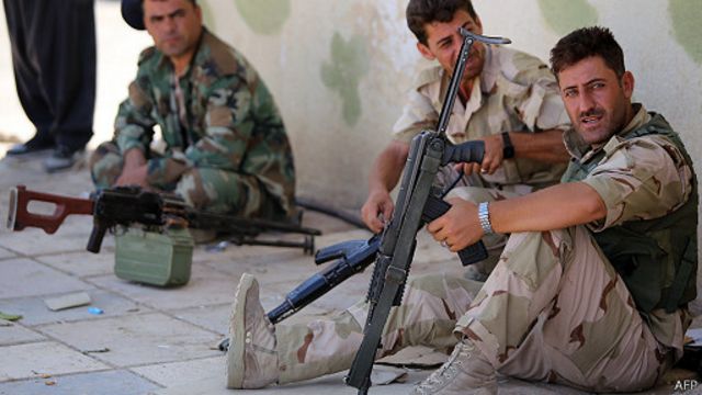 تشكو قوات البيشمركة من ضعف التسليح في مواجهة تنظيم 