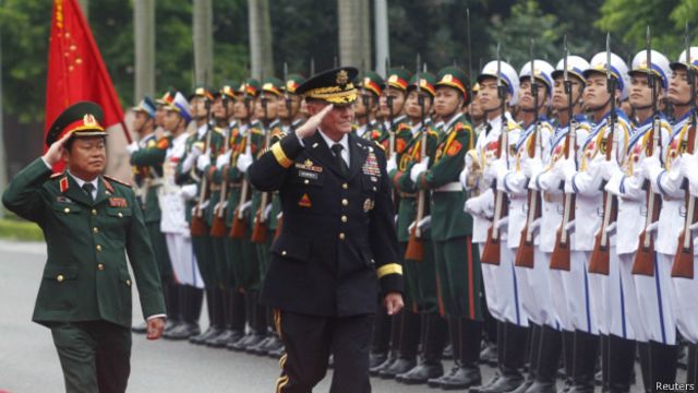 Tướng Dempsey đã có chuyến thăm VN bốn ngày hồi trung tuần tháng Tám