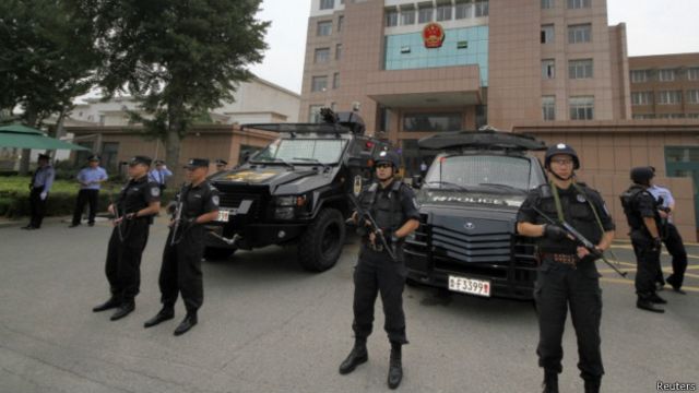 據中國媒體報道中國國內的所謂警用設備市場存在混亂。