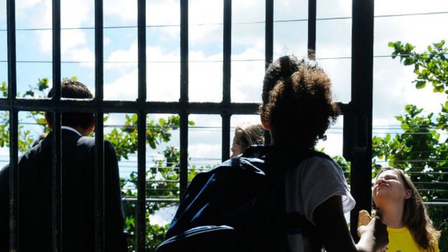 saída escola no Rio de Janeiro Foto Tânia Rego/Agência Brasil