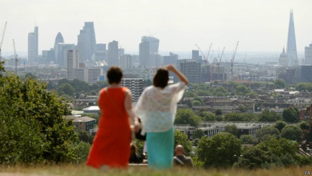 vista de londres