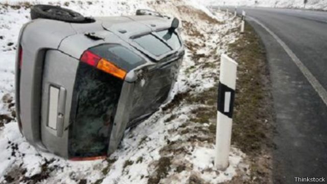 هل يمكن للسيارة أن تنقذ حياة السائق إذا فوجيء بالسير في طريق تكسوه الثلوج؟