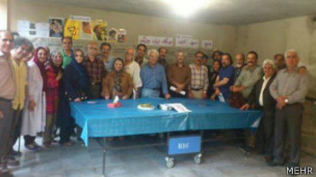 عکس خبرگزاری مهر از نشست اعضای کانون نویسندگان ایران