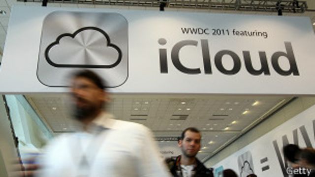 Cartel de iCloud