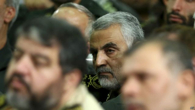 خبرگزاری های ایران می گویند گفت و گو با فرمانده نیروی قدس سپاه در دفترش کارش در تهران انجام شده است