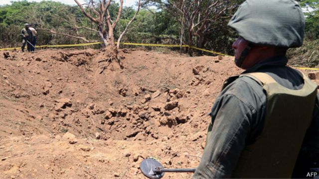 سقط النيزك في منطقة مليئة بالأشجار بالقرب من المطار الدولي وقاعدة جوية في نيكاراغوا